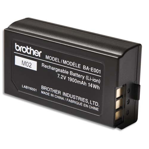 235027_d1-1.jpg BROTHER Batterie rechargeable Li-On pour P-Touch 18 et 24mm BAE001 – Image 1