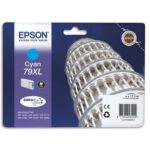 EPSON Cartouche Jet d'Encre Cyan XL (2 000 p) ''Tour de Pise'' (T7902) - C13T79024010