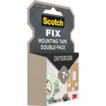 SCOTCH Ruban de fixation. Mousse adhésive 19mm x 1,5 m pour usage intérieur, toutes surfaces. – Image 4