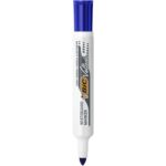 BIC Velleda 1711 Feutres pour Tableau Blanc Effaçables à Sec à Pointe Conique Moyenne - Bleu – Image 2