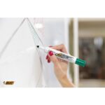 BIC Velleda 1711 Feutres pour Tableau Blanc Effaçables à Sec à Pointe Conique Moyenne - Vert – Image 4