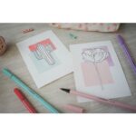 STABILO Pen 68 feutre de dessin pointe moyenne - Boîte métal de 40 feutres - Coloris assortis – Image 3