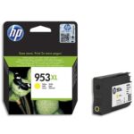 HP 953XL Cartouche d'Encre Jaune grande capacité Authentique (F6U18AE)
