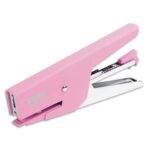 RAPID Pince agrafeuse BB58. Agrafes bébé (8/4). 15 feuilles. Rose.