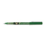 PILOT Stylo Roller pointe tubulaire 0,7 mm encre liquide Verte HI-TECPOINT BX-V7