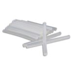 O'COLOR Sachet de 25 bâtons de colle forte transparente pour pistolet, diamètre 7 mm, longueur 10 cm