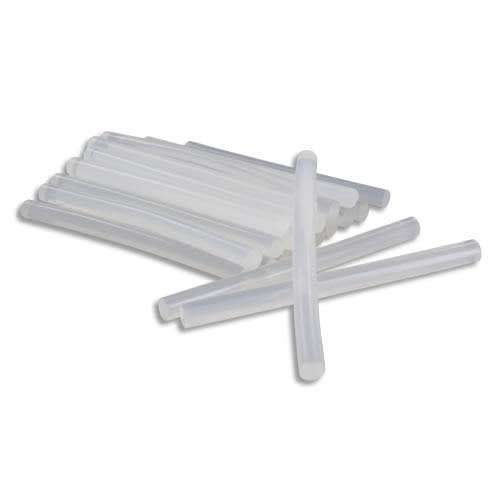 292401_d1-1.jpg O'COLOR Sachet de 25 bâtons de colle forte transparente pour pistolet, diamètre 7 mm, longueur 10 cm – Image 1
