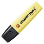 STABILO BOSS ORIGINAL Pastel surligneur pointe biseautée - Crème de jaune – Image 2