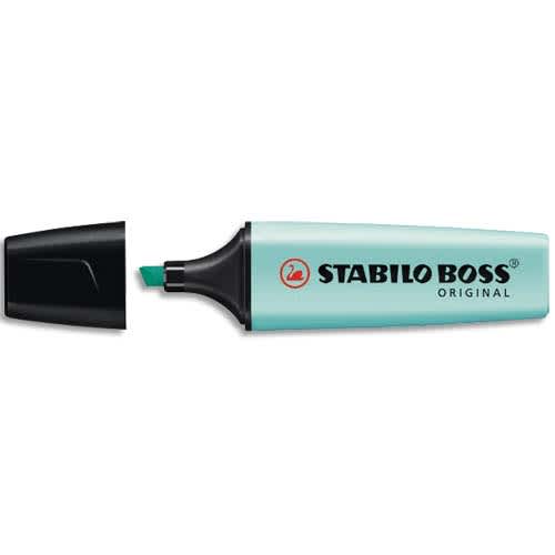 301078_d1.jpg STABILO BOSS ORIGINAL Pastel surligneur pointe biseautée - Touche de turquoise – Image 1
