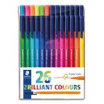 STAEDTLER Pochette de 26 feutres de coloriage Triplus.