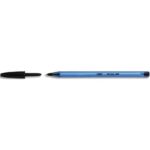 BIC Ecriture Cristal Soft Stylos-Bille Pointe Moyenne (1,2 mm) - Corps Bleu Ciel - Encre De Couleur Noire