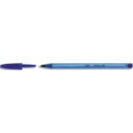 BIC Cristal Soft Stylos-Bille Pointe Moyenne (1,2 mm) - Bleu