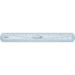 MAPED Geometric - Règle (triple décimètre) 30 cm - transparente – Image 2