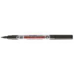 UNI-BALL Marqueur permanent Noir toute surface, Ecriture fine 0,9 mm