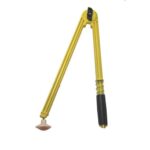 WONDAY Compas en plastique incassable Jaune 50cm pour craie pour tableau noir avec 1 ventouse