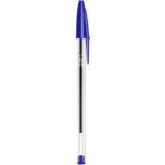 BIC Cristal Original Stylos-Bille Pointe Moyenne (1,0 mm) - Bleu, Value Pack de 100 – Image 3