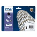 EPSON Cartouche Jet d'Encre Noire (900 p) ''Tour de Pise'' (T7911) - C13T79114010