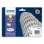 EPSON Cartouche Jet d'Encre Jaune (800 p) ''Tour de Pise'' (T7914) - C13T79144010