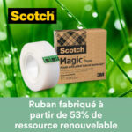 SCOTCH Boîte Individuelle de 1 ruban Magic recyclé, 19mm x 30m – Image 2