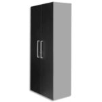 MT INTERNATIONAL Lot de 2 Portes Hautes pour 2 modules MT1 Elégance - Dim 1 porte L39,7 x H159,5 cm Noir