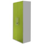 MT INTERNATIONAL Lot de 2 Portes Hautes pour 2 modules MT1 Elégance,1 porte L39,7 x H159,5 cm Vert pomme