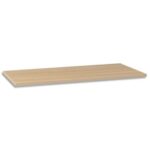 GAUTIER OFFICE Top bois Sunday Chêne, pour caisson profondeur 60 cm - Dimensions : L42 x H2 x P60 cm