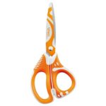 MAPED Ciseau ZENOA FIT 13cm Asymétrique, anneaux ergonomiques 3D, lamelle soft spécial confort – Image 3