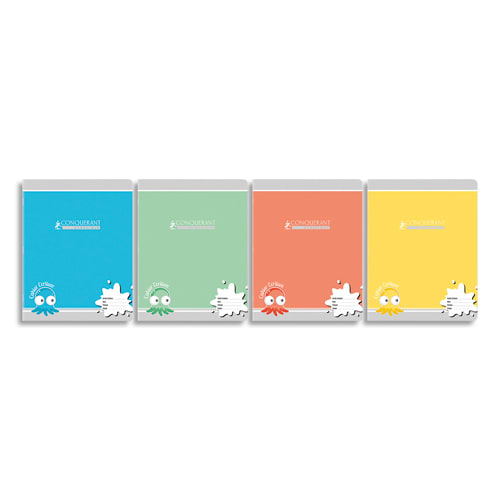 317350_d1-1.jpg CONQUERANT Cahiers 90g 17x22 cm/32 pages ligne 2 mm/interligne 8 mm – Image 1