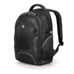 PORT DESIGNS Sac à dos Courchevel Back Pack 14/15,6'' en nylon 600D - Dimensions : L36 x H50 x P22 cm Noi – Image 2