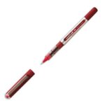 UNI-BALL Stylo roller pointe métal ultra-fine encre liquide Rouge UNI-BALL EYE UB 150