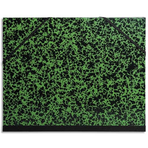 330488_d1-1.jpg EXACOMPTA Carton à dessin fermeture par élastiques 52x72 cm pour feuilles 50x65 cm – Image 1