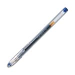 PILOT Stylo à bille pointe fine encre gel Bleue corps plastique et capuchon G1 05