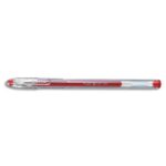 PILOT Stylo à bille pointe fine encre gel Rouge corps plastique et capuchon G1 05