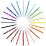 BIC KIDS Kid Couleur Feutres de Coloriage à Pointe Moyenne - Couleurs Assorties, Etui Carton de 24 – Image 2