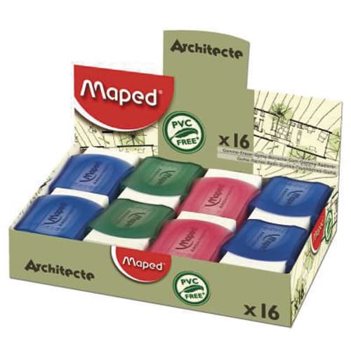 348267_d1.jpg MAPED Gomme Architecte avec étui en plastique – Image 1