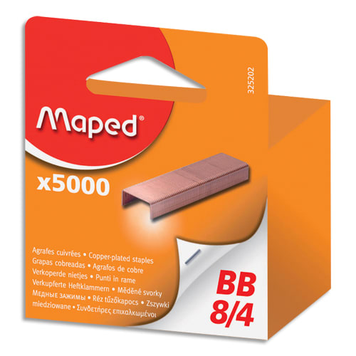 351894_d1.jpg MAPED Boîte de 5000 agrafes 8/4 en blister 325202-8 – Image 1