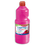 GIOTTO Flacon d'1 litre de gouache liquide de couleur Magenta