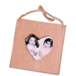 GRAINE CREATIVE Mini cadre carton cœur