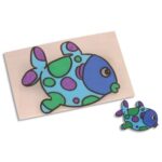 O'COLOR Paquet de 7 feuilles de plastic fou transparent 20x30cm