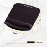 FELLOWES Tapis de souris repose-poignets PlushTouch Noir 9252003 – Image 2