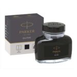 PARKER Flacon 57ml encre Noir. En blister.