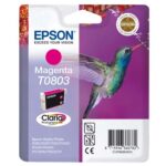 EPSON Cartouche Jet d'Encre Claria Magenta ''Colibri'' (T0803) - C13T08034011