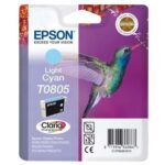 EPSON Cartouche Jet d'Encre Claria Cyan clair ''Colibri'' (T0805) - C13T08054011