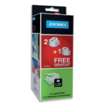 DYMO Pack de 2 rouleaux expédition/badge 51x101mm+1 rouleau expédition/badge 51x101mm offert 2015540