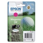 EPSON Cartouche Jet d'Encre DURABrite Ultra Magenta ''Balle de Golf'' 34 (T3463) - C13T34634010