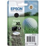 EPSON Cartouche Jet d'Encre DURABrite Ultra Black XL ''Balle de Golf'' 34 (T3471) - C13T34714010