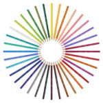 BIC KIDS Evolution ECOlutions Crayons de Couleur - Couleurs Assorties, Etui Carton de 36 – Image 2