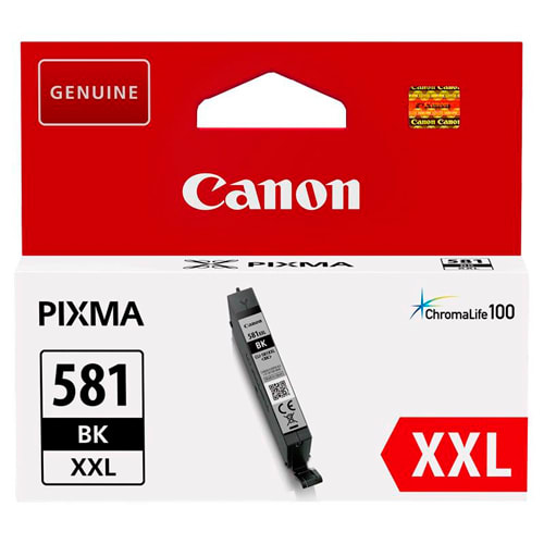 384810_d1-1.jpg CANON Cartouche Jet d'encre 581 Noir XXL 1998C001 – Image 1