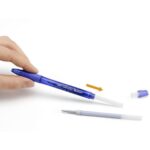 BIC Gel-ocity Illusion Recharges Stylo Gel Effaçable Pointe Moyenne (0,7 mm) - Violet – Image 4