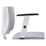 Paire d'accoudoirs réglables noirs et blanc pour sièges Navigo